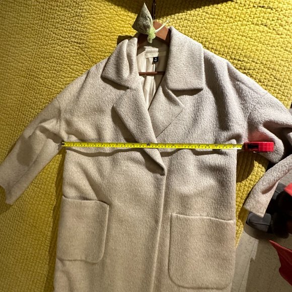 EUC Coat baby alpaca and wool blend size L - Picture 7 of 10